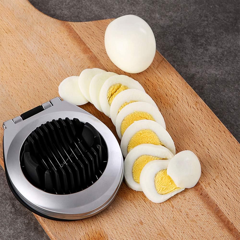 3-in-1 Stainless Steel Wire Egg Slicer for Kitchen Prep — product view 2