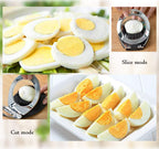 3-in-1 Stainless Steel Wire Egg Slicer for Kitchen Prep — product view 6