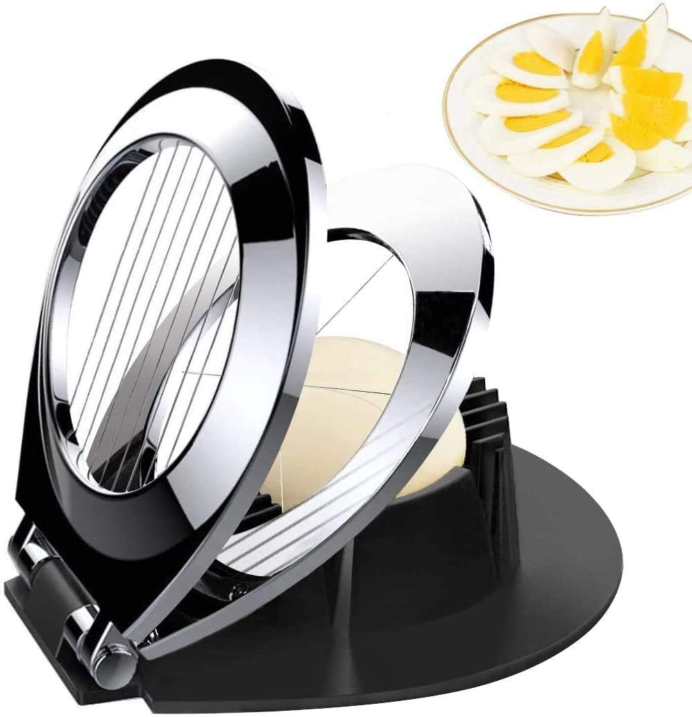 3-in-1 Stainless Steel Wire Egg Slicer for Kitchen Prep — product view 8
