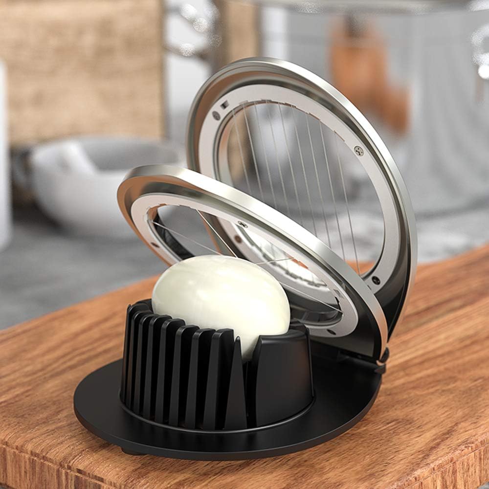 3-in-1 Stainless Steel Wire Egg Slicer for Kitchen Prep — product view 1