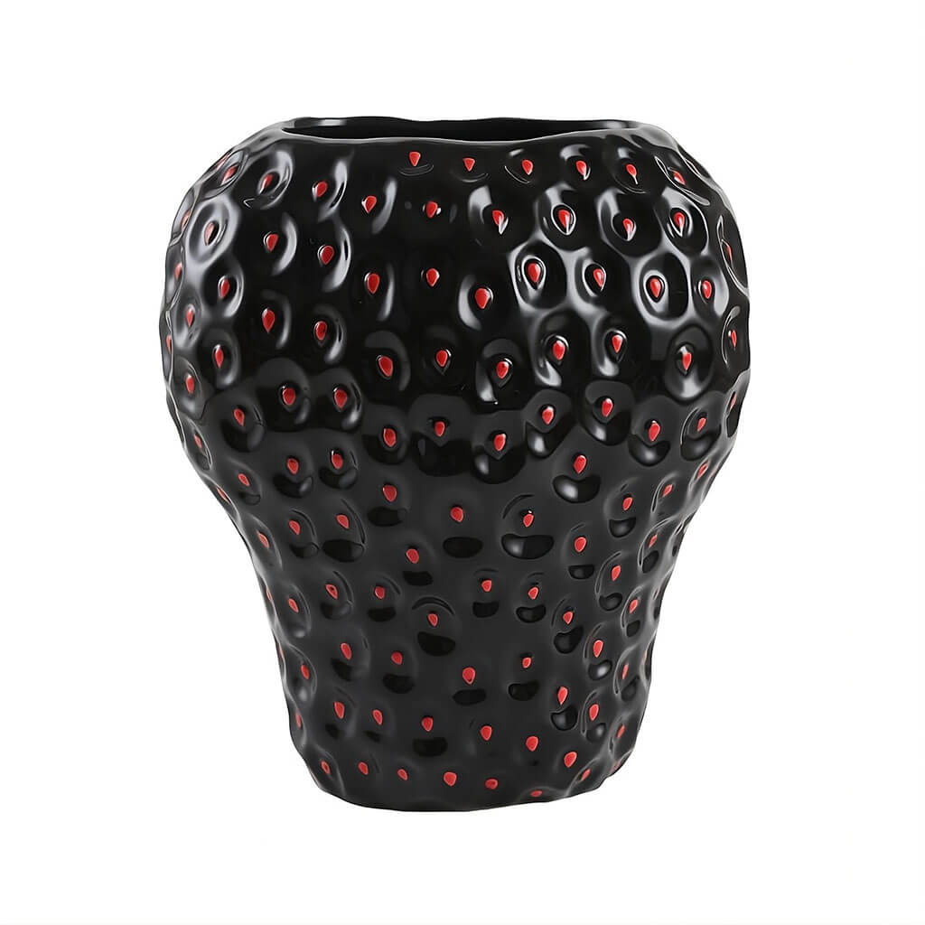 Strawberry Shape Ceramic Vase – product image 5