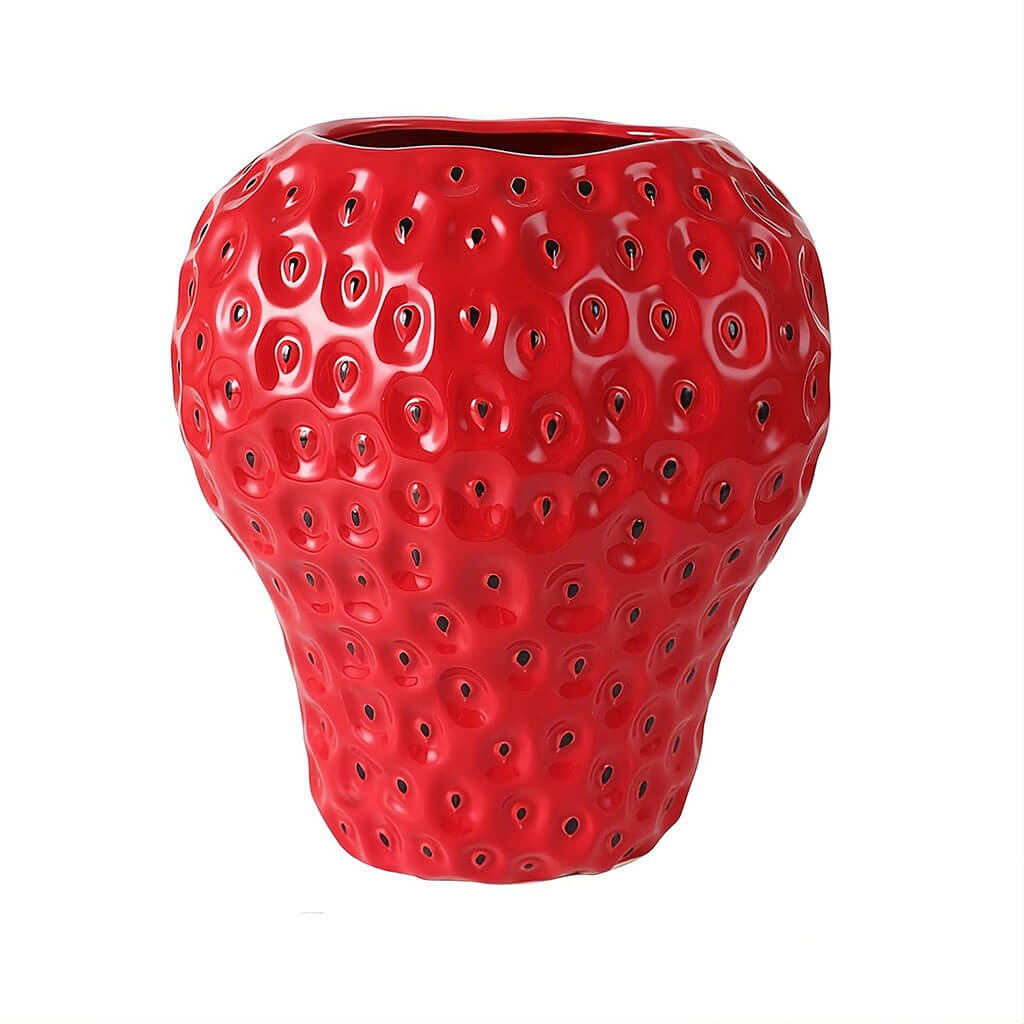 Strawberry Shape Ceramic Vase – product image 11