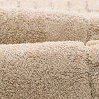 Striped Bath Mat with Non-Slip Backing