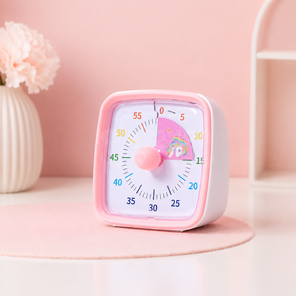 Toddler Timer Colourful Design Learning Time Management Compact Timer