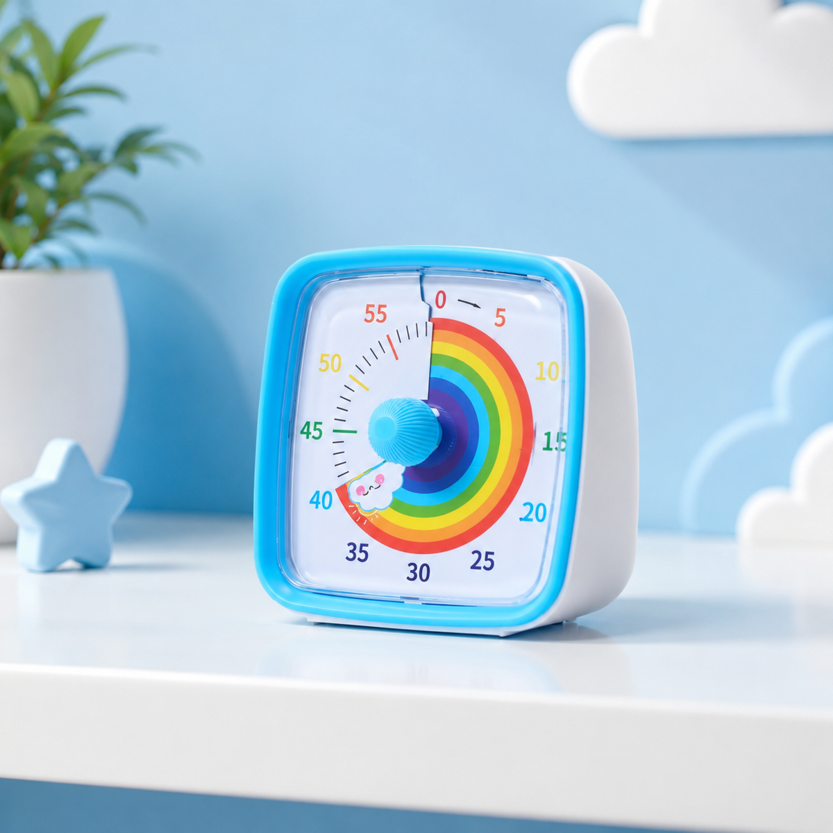 Toddler Timer Colourful Design Learning Time Management Compact Timer