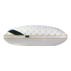 Contoured Polyester-Fibre Neck Support Pillow