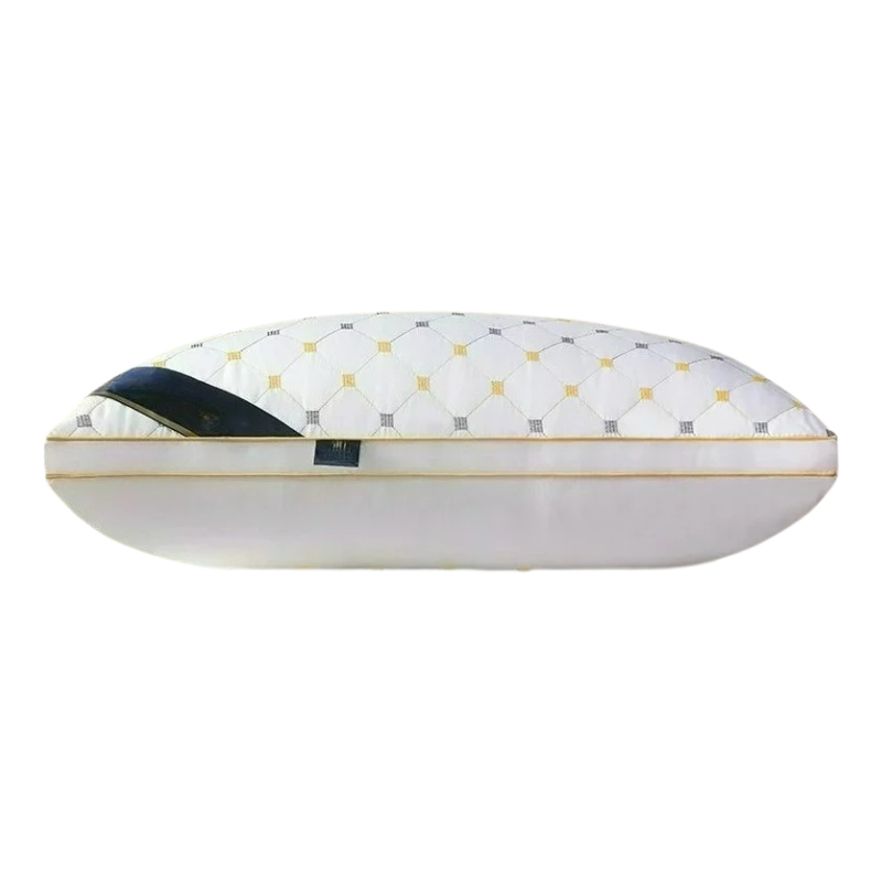 Contoured Polyester-Fibre Neck Support Pillow