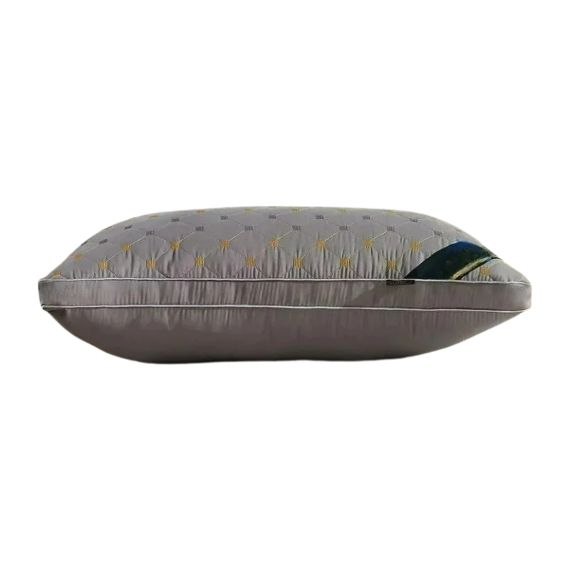 Contoured Polyester-Fibre Neck Support Pillow