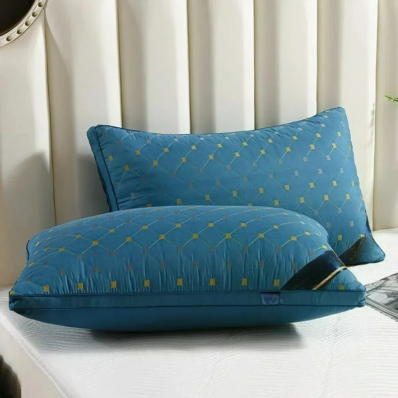 Contoured Polyester-Fibre Neck Support Pillow