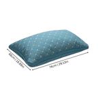 Contoured Polyester-Fibre Neck Support Pillow