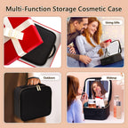 Travel Makeup Organiser with Rechargeable LED Mirror — product view 5