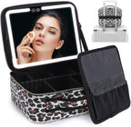Travel Makeup Organiser with Rechargeable LED Mirror — product view 3