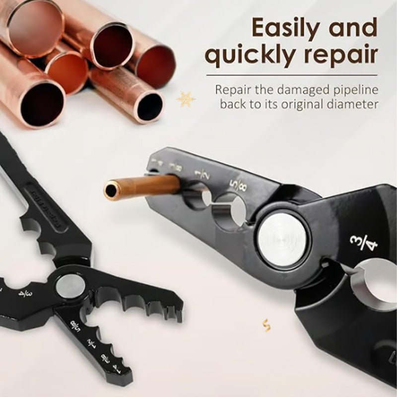Six-Hole Copper Tube Rounding Pliers