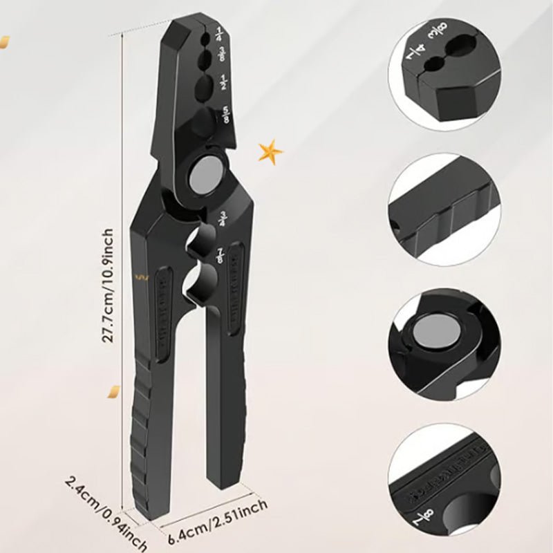 Six-Hole Copper Tube Rounding Pliers