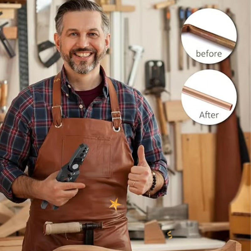 Six-Hole Copper Tube Rounding Pliers