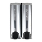 Wall-Mounted Shower Soap Dispenser, 1–3 Chambers - Silver, 2