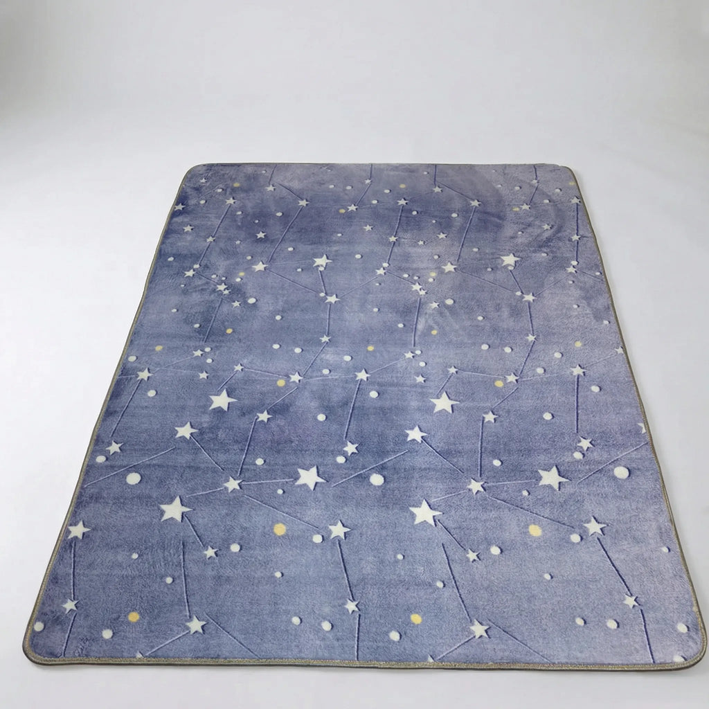 Colourful Patterned Area Rug for Bedrooms and Playrooms