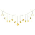 Metal Moon Phase Wall Garland