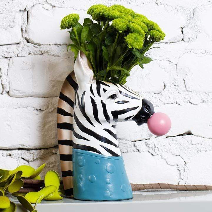 Animal Design Resin Flower Vase