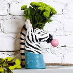 Animal Design Resin Flower Vase
