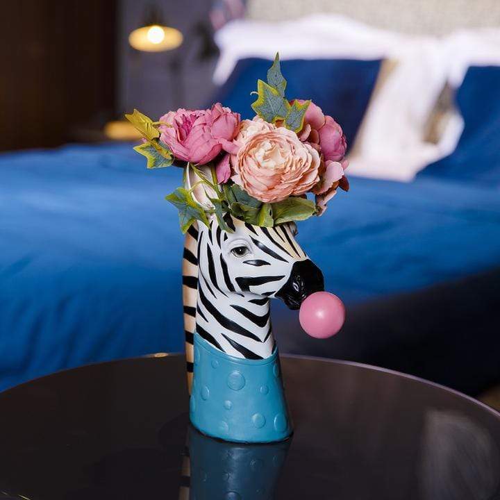Animal Design Resin Flower Vase