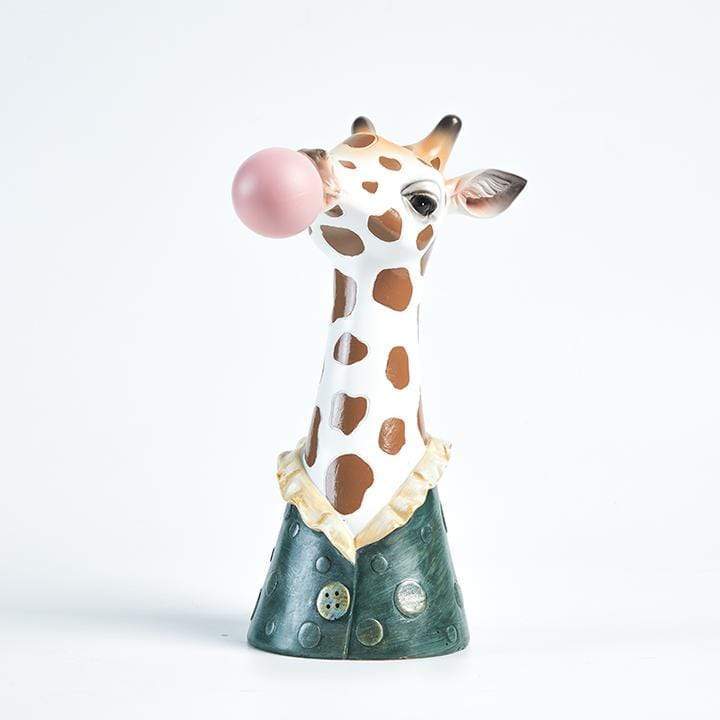 Animal Design Resin Flower Vase