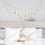 Metal Moon Phase Wall Garland
