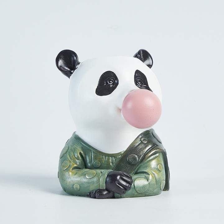 Animal Design Resin Flower Vase