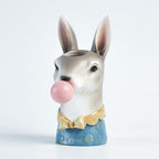 Animal Design Resin Flower Vase