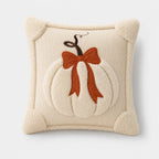 Tufted Pumpkin Cushion Cover, Chenille Autumn Décor, 45 cm - product view 10