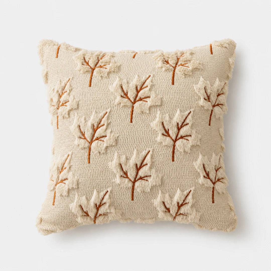 Tufted Pumpkin Cushion Cover, Chenille Autumn Décor, 45 cm - product view 11