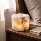 Rechargeable Marble Table Lamp, Compact Touch-Control Accent Light - product view 1
